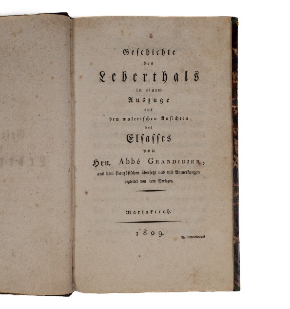 [Val d'Argent/Lièpvre] Geschichte des Leberthals.