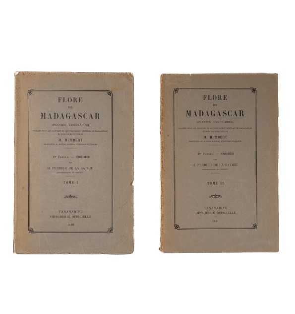Flore de Madagascar (plantes vasculaires). Orchidées.