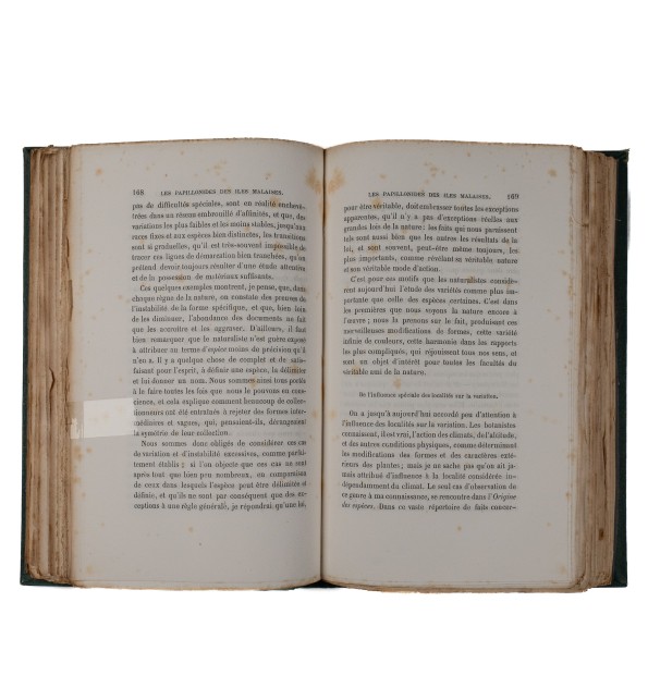 La sélection naturelle : essais.