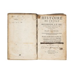 Histoire de l'Estat de la Religion, et Republique