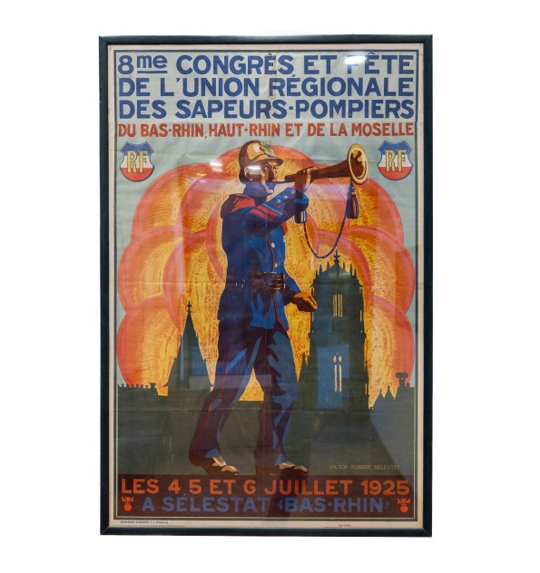 [Affiche] 8me congrès et fête de l'union régionale des sapeurs-pompiers.