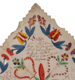 Souhait de baptême. Froeschwiller 1839.