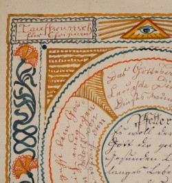 Souhait de baptême. Diemeringen, Hunspach 1811.