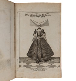 Représentation de l'ancien l'habillement de Strasbourg. Vorstellung der alten Strassburger Kleidertracht.