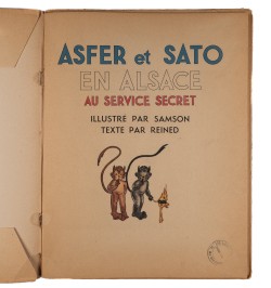 Asfer et Sato en Alsace au service secret.