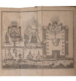 Recueil précieux de la maçonnerie Adonhiramite... La vraie maçonnerie d'adoption.