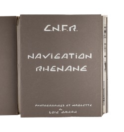 Navigation rhénane. Photographies et maquette.