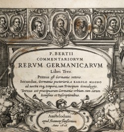 Commentariorum rerum Germanicarum libri tres.