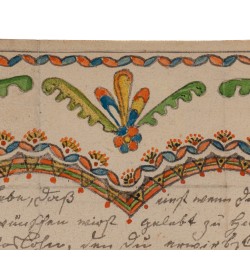 Souhait de baptême. Pfaffenhoffen 1814.