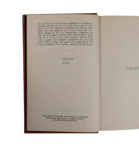 Poèmes et prose choisis.
