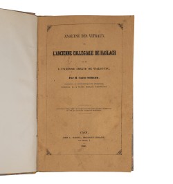 Analyse des vitraux de l'ancienne collégiale de Haslach et de l'ancienne abbaye de Walbourg.