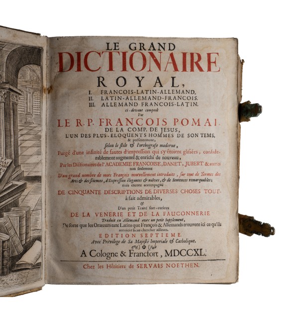 Le grand dictionnaire royal,