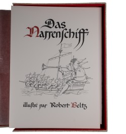 Das Narrenschiff. Illustrations de Robert Beltz. Bois gravé par Théo Schmied...