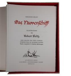 Das Narrenschiff. Illustrations de Robert Beltz. Bois gravé par Théo Schmied...