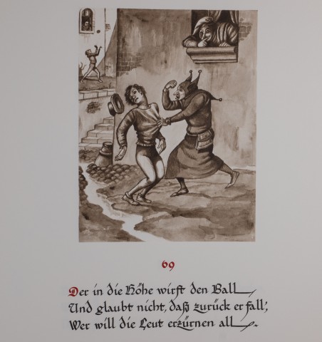 Das Narrenschiff. Illustrations de Robert Beltz. Bois gravé par Théo Schmied...