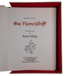 Das Narrenschiff. Illustrations de Robert Beltz. Bois gravé par Théo Schmied...