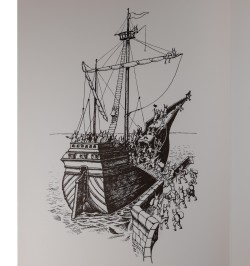Das Narrenschiff. Illustrations de Robert Beltz. Bois gravé par Théo Schmied...