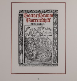 Das Narrenschiff. Illustrations de Robert Beltz. Bois gravé par Théo Schmied...