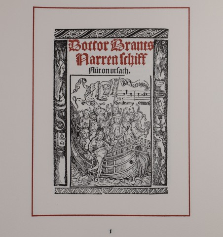 Das Narrenschiff. Illustrations de Robert Beltz. Bois gravé par Théo Schmied...
