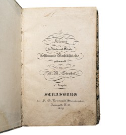 [Musique] Kleine für Kirche und Schule bestimmte Musikstücke.