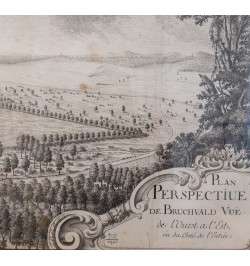 Plan perspective de Bruchwald.