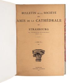 [Cathédrale de Strasbourg] Strassburger Münster-Blatt.