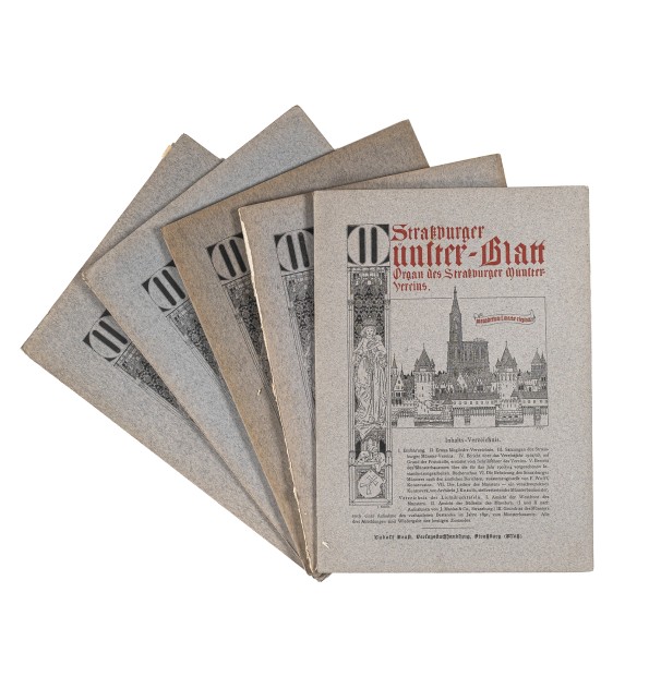 [Cathédrale de Strasbourg] Strassburger Münster-Blatt.