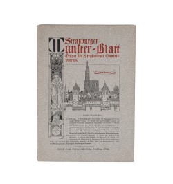 [Cathédrale de Strasbourg] Strassburger Münster-Blatt.