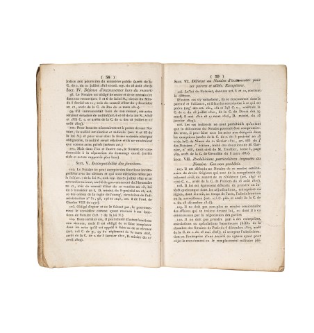 Règlement des notaires de l'arrondissement de Colmar.