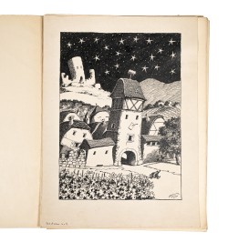 L'armée allemande. Avec un dessin original.