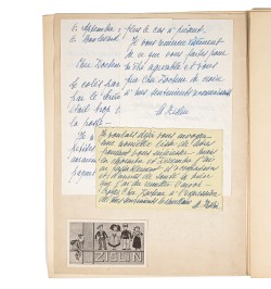 L'armée allemande. Avec un dessin original.