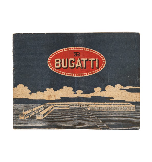 [Catalogue] Ettore Bugatti, fabrique d'automobiles, Molsheim, Bas-Rhin.