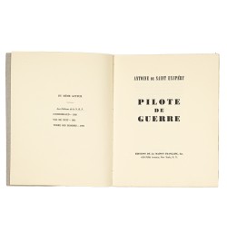 Pilote de guerre.