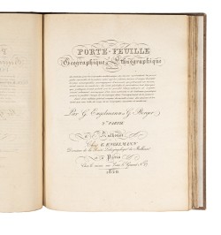 Porte-feuille géographique et ethnographique