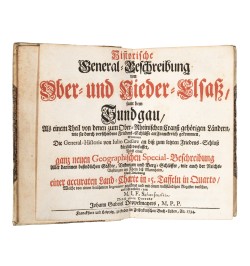 Historische general beschreibung von Ober und Nieder Elsass