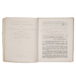 Dessins sur les danses d'Isadora Duncan