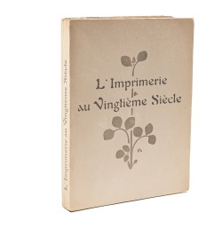 L'imprimerie et les procédés de gravure au vingtième-siècle.