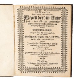 [Imprimerie/Gutenberg] Gott zu Lob/ Drey Christliche DanckPredigten: