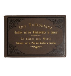 La danse des morts. Tableaux sur le pont des moulins à Lucerne.