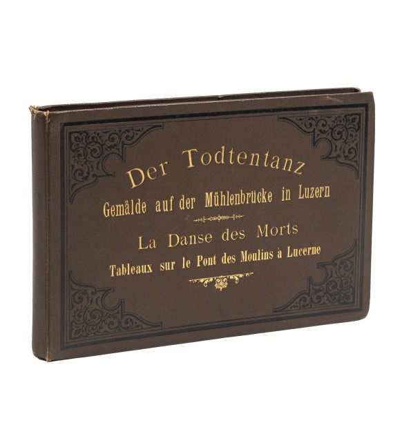La danse des morts. Tableaux sur le pont des moulins à Lucerne.