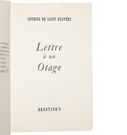 Lettre à un otage.