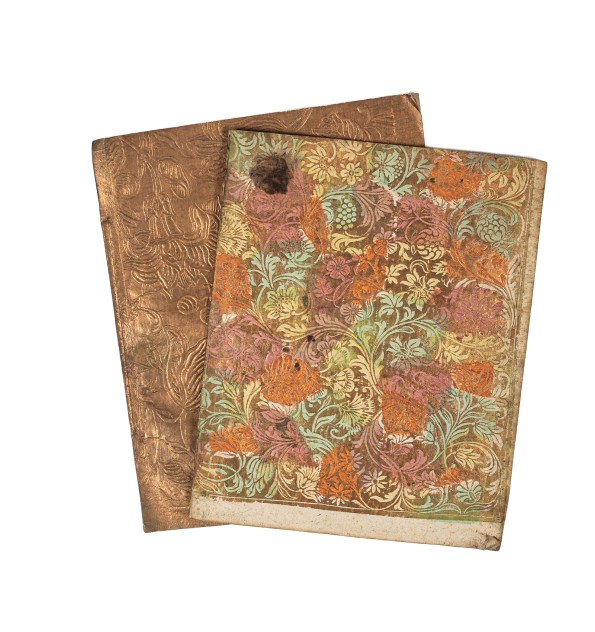 [Brokatpapier/ papier doré gaufré] Thèses strasbourgeoises