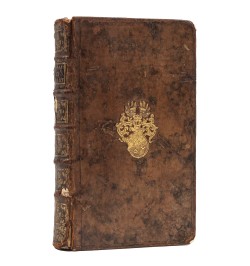 Reliure aux armes de la famille Mieg.