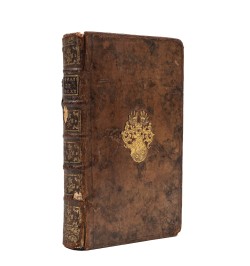 Reliure aux armes de la famille Mieg.