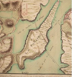 [Siège de Minorque] Plan des attaques faites par l'Armée Espagnole et Française sous les ordres de M. le Duc de Crillon