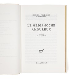 Le médianoche amoureux. Contes et nouvelles.