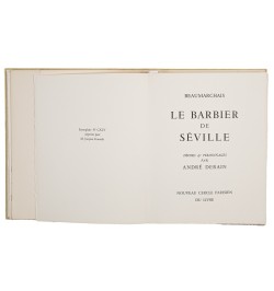 Le barbier de Séville.