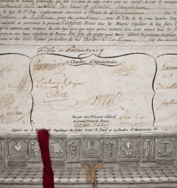 [Franc-maçonnerie] Certificat des vrais amis de l'Orient de Sarreguemines.