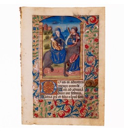 La fuite en Égypte - XVe siècle