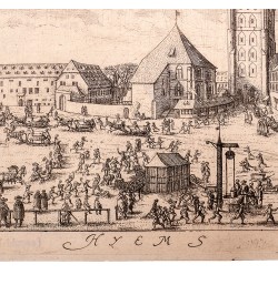 Les quatre saisons - Vues de Strasbourg.